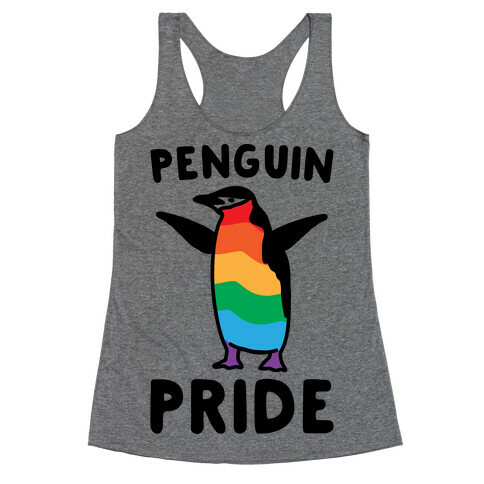 Penguin Pride  Racerback Tank Top