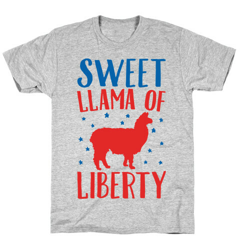Sweet Llama of Liberty  T-Shirt