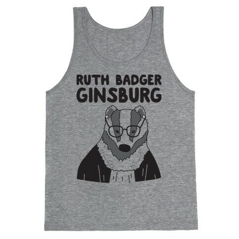 Ruth Badger Ginsburg Tank Top