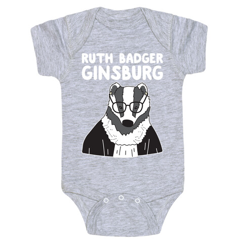 Ruth Badger Ginsburg Baby One-Piece