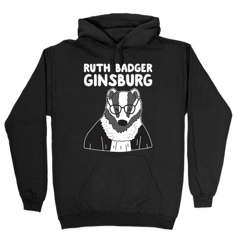 Ruth Badger Ginsburg Hooded Sweatshirt