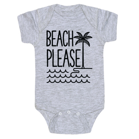 Beach Please Baby One-Piece