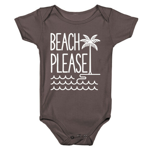 Beach Please Baby One-Piece