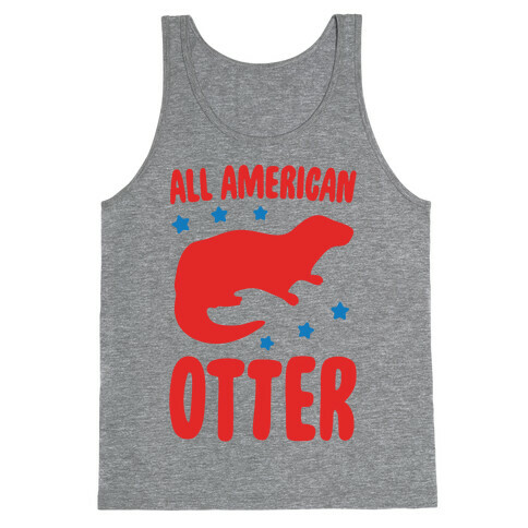 All American Otter  Tank Top