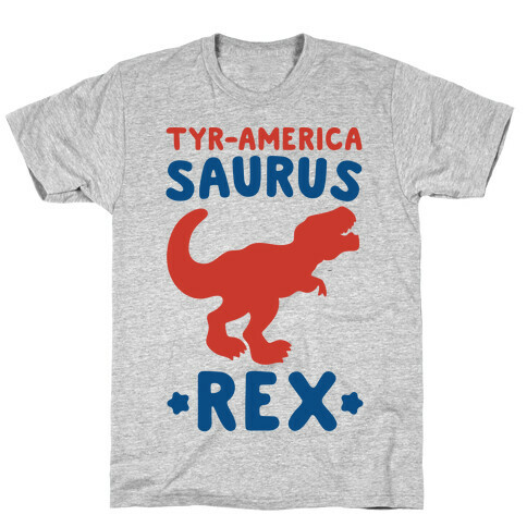 Tyr-America-Saurus Rex Parody T-Shirt