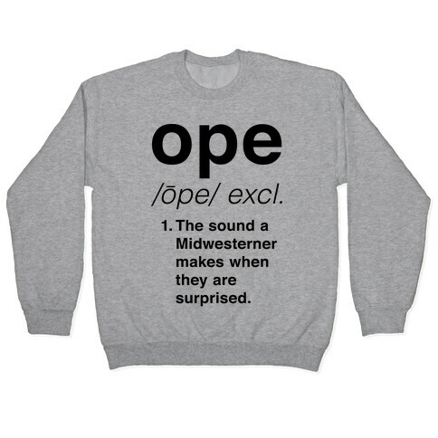 Ope Definition Pullover