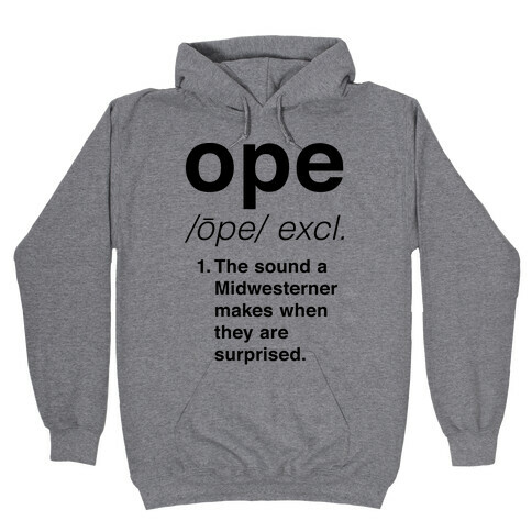 Ope Definition Hooded Sweatshirt