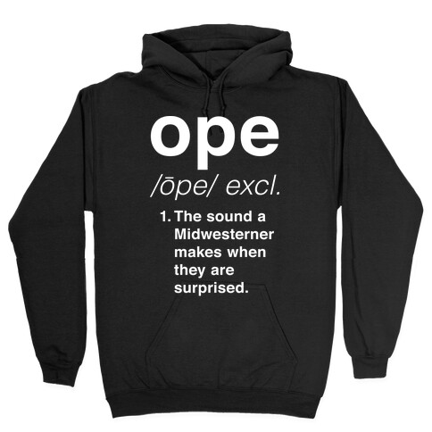 Ope Definition Hooded Sweatshirt