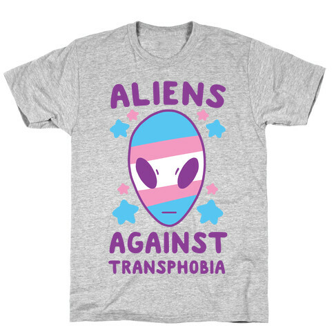 Aliens Against Transphobia T-Shirt