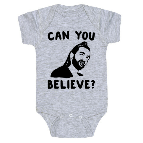 Can You Believe Parody Pair Shirt  Baby One-Piece