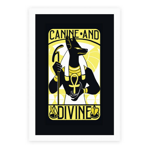 Canine and Divine - Anubis  Poster