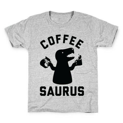 Coffeesaurus Kids T-Shirt