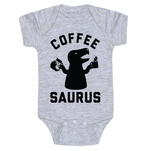 Coffeesaurus Baby One-Piece