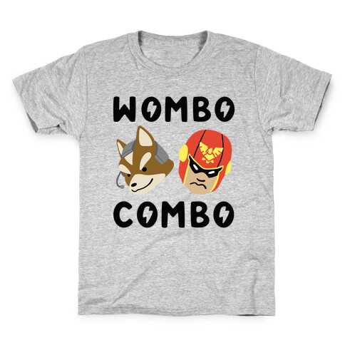 Wombo Combo - Fox and Captain Falcon Kids T-Shirt