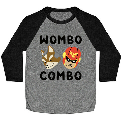 Wombo Combo - Fox and Captain Falcon Baseball Tee