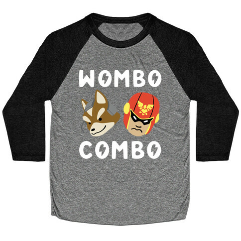 Wombo Combo - Fox and Captain Falcon Baseball Tee