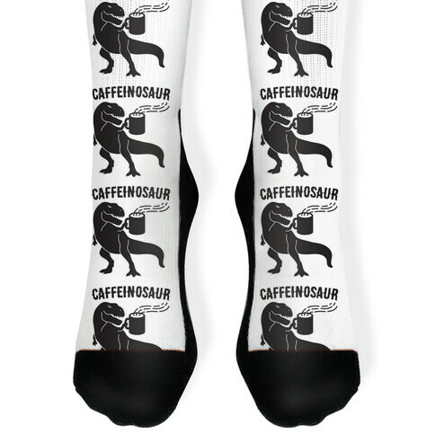 Caffeinosaur Sock