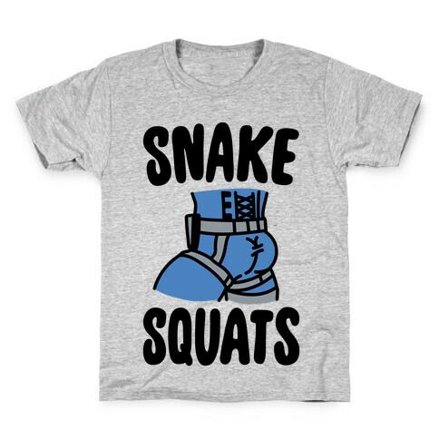 Snake Squats Parody Kids T-Shirt