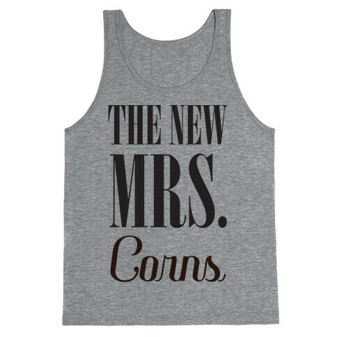 The Future Mrs Corns Tank Top