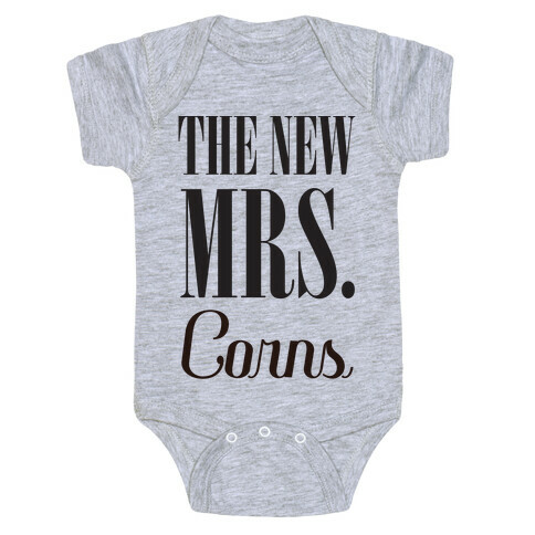 The Future Mrs Corns Baby One-Piece