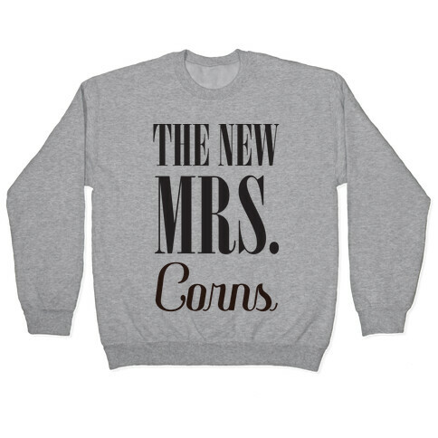 The Future Mrs Corns Pullover