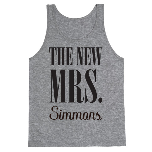 The New Mrs. Simmons Tank Top