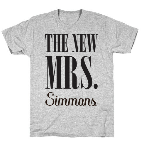 The New Mrs. Simmons T-Shirt