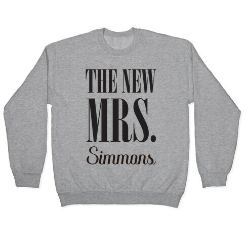 The New Mrs. Simmons Pullover