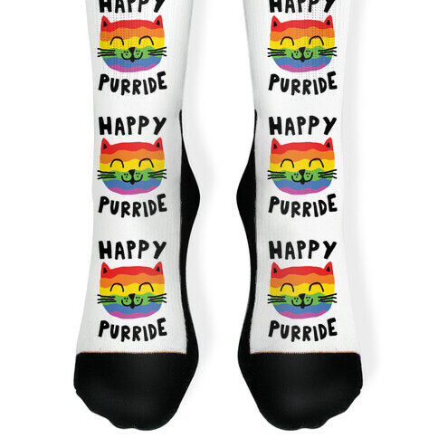 Happy Purride Sock