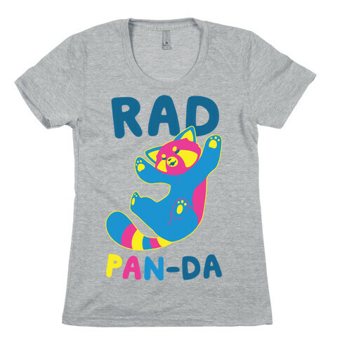 Rad Pan-da Womens T-Shirt