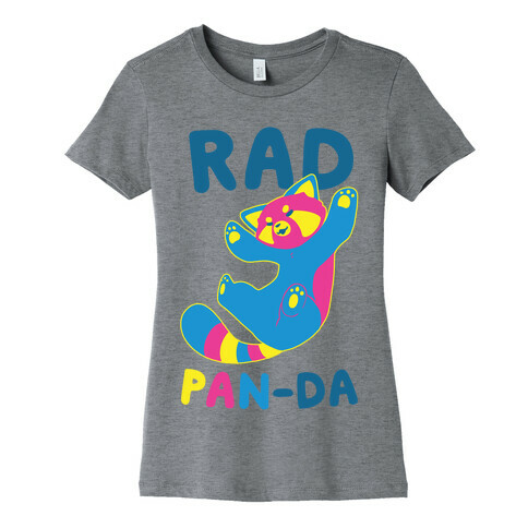 Rad Pan-da Womens T-Shirt