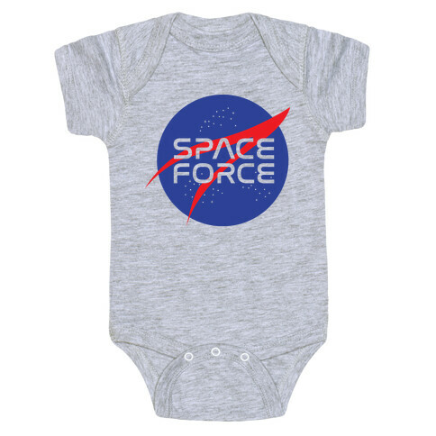 Space Force Parody Baby One-Piece