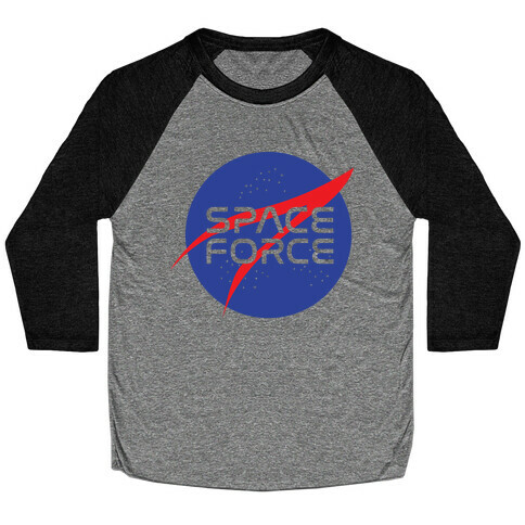 Space Force Parody Baseball Tee