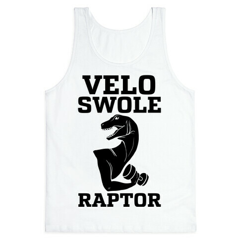 Velo-Swole-Raptor Tank Top