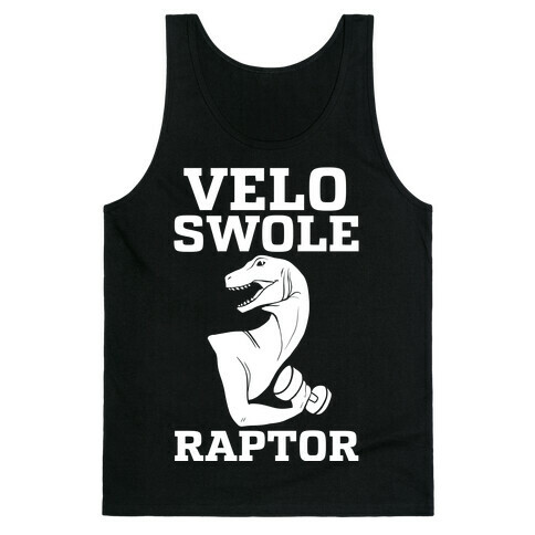 Velo-Swole-Raptor Tank Top