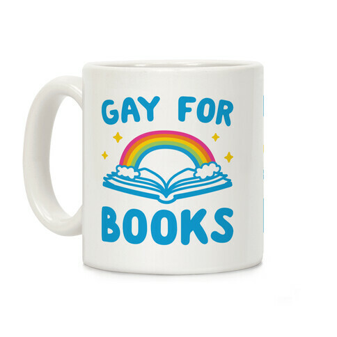 Gay For Books Coffee Mug