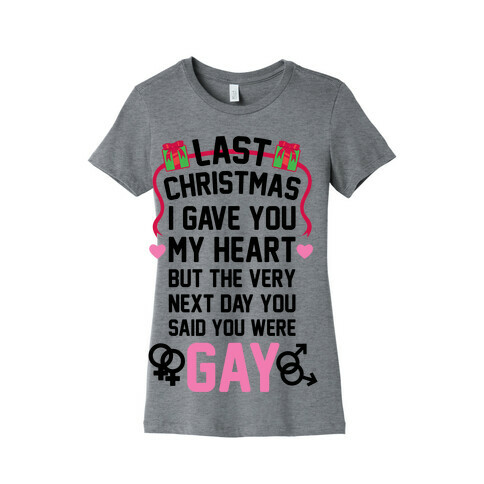 Last Christmas Womens T-Shirt