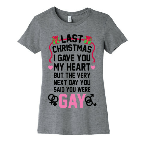 Last Christmas Womens T-Shirt