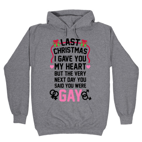 Last Christmas Hooded Sweatshirt