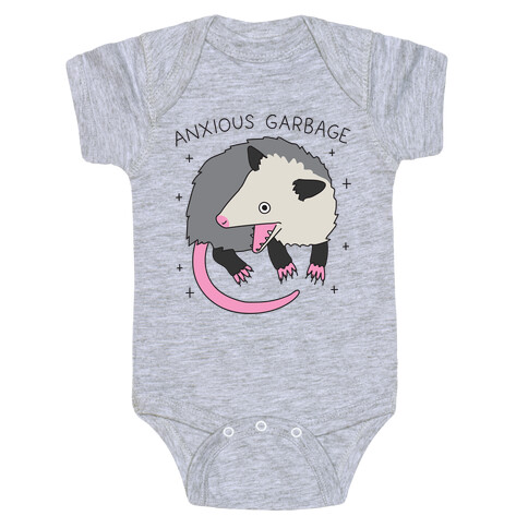 Anxious Garbage Opossum Baby One-Piece