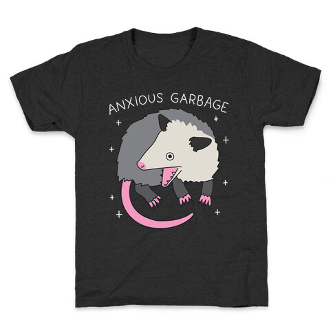 Anxious Garbage Opossum Kids T-Shirt