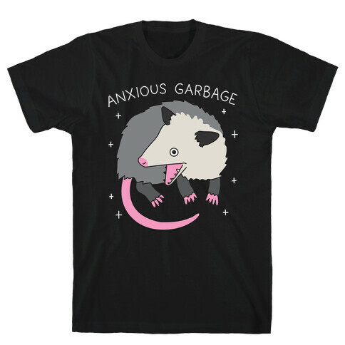 Anxious Garbage Opossum T-Shirt