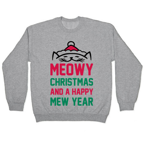 Meowy Christmas Pullover