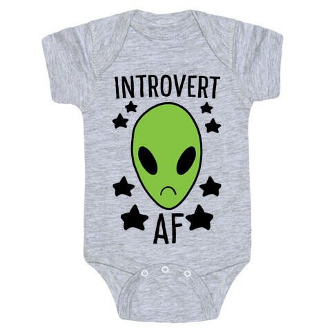 Introvert AF Baby One-Piece