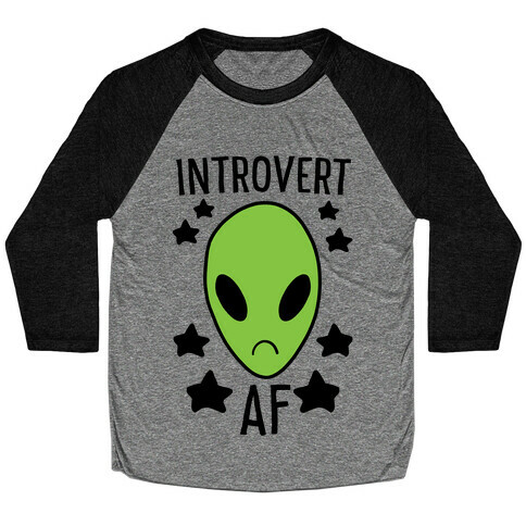 Introvert AF Baseball Tee