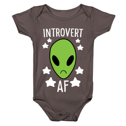 Introvert AF Baby One-Piece