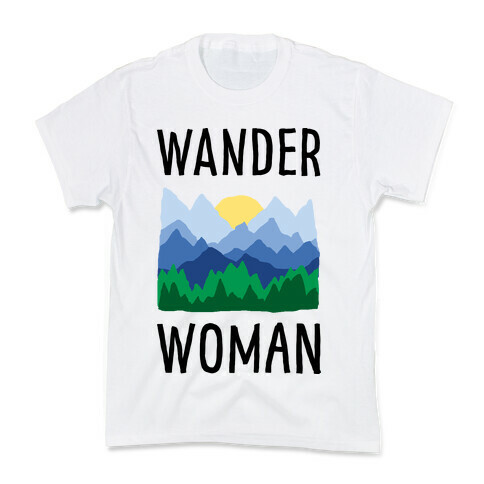 Wander Woman Kids T-Shirt