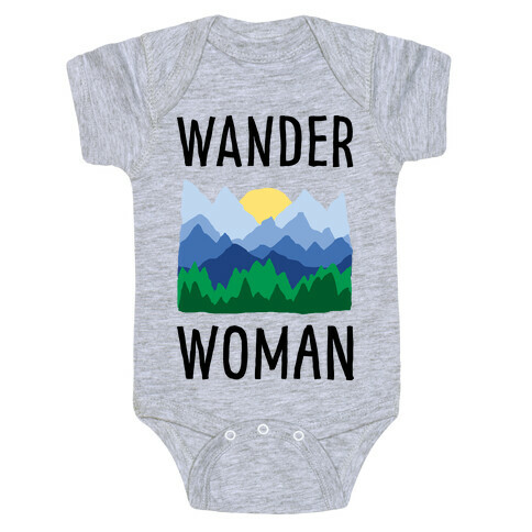 Wander Woman Baby One-Piece