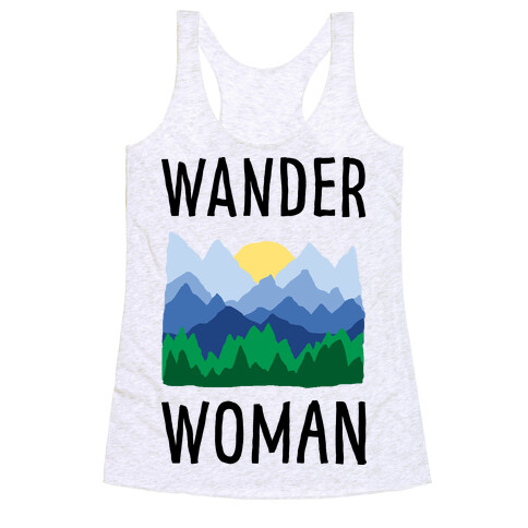 Wander Woman Racerback Tank Top