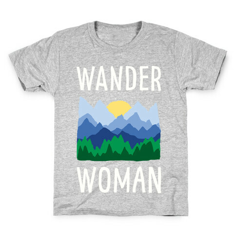 Wander Woman Kids T-Shirt